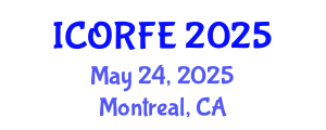 International Conference on Operations Research and Financial Engineering (ICORFE) May 24, 2025 - Montreal, Canada