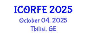 International Conference on Operations Research and Financial Engineering (ICORFE) October 04, 2025 - Tbilisi, Georgia