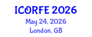 International Conference on Operations Research and Financial Engineering (ICORFE) May 24, 2026 - London, United Kingdom