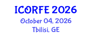 International Conference on Operations Research and Financial Engineering (ICORFE) October 04, 2026 - Tbilisi, Georgia