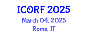 International Conference on Operations Research and Fuzziology (ICORF) March 04, 2025 - Rome, Italy