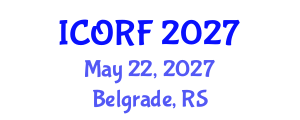 International Conference on Operations Research and Fuzziology (ICORF) May 22, 2027 - Belgrade, Serbia International Conference on Operations Research and Fuzziology (ICORF) May 22, 2027 - Belgrade, Serbia