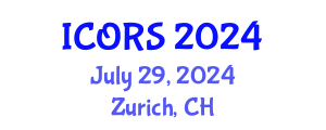 International Conference on Operations Research and Statistics (ICORS) July 29, 2024 - Zurich, Switzerland