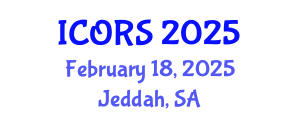 International Conference on Operations Research and Statistics (ICORS) February 18, 2025 - Jeddah, Saudi Arabia