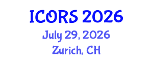 International Conference on Operations Research and Statistics (ICORS) July 29, 2026 - Zurich, Switzerland