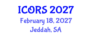 International Conference on Operations Research and Statistics (ICORS) February 18, 2027 - Jeddah, Saudi Arabia International Conference on Operations Research and Statistics (ICORS) February 18, 2027 - Jeddah, Saudi Arabia