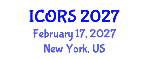 International Conference on Operations Research and Statistics (ICORS) February 17, 2027 - New York, United States International Conference on Operations Research and Statistics (ICORS) February 17, 2027 - New York, United States
