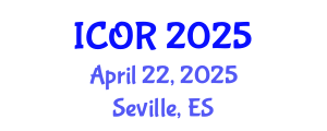 International Conference on Operations Research (ICOR) April 22, 2025 - Seville, Spain