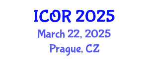 International Conference on Operations Research (ICOR) March 22, 2025 - Prague, Czechia