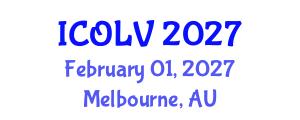 International Conference on Ophthalmology and Low Vision (ICOLV) February 01, 2027 - Melbourne, Australia International Conference on Ophthalmology and Low Vision (ICOLV) February 01, 2027 - Melbourne, Australia