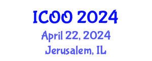 International Conference on Ophthalmology and Optometry (ICOO) April 22, 2024 - Jerusalem, Israel