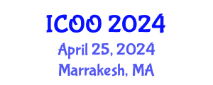 International Conference on Ophthalmology and Optometry (ICOO) April 25, 2024 - Marrakesh, Morocco