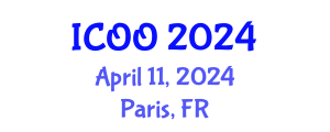International Conference on Ophthalmology and Optometry (ICOO) April 11, 2024 - Paris, France