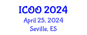 International Conference on Ophthalmology and Optometry (ICOO) April 25, 2024 - Seville, Spain