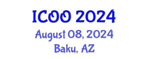 International Conference on Ophthalmology and Optometry (ICOO) August 08, 2024 - Baku, Azerbaijan
