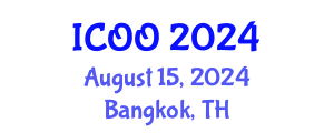 International Conference on Ophthalmology and Optometry (ICOO) August 15, 2024 - Bangkok, Thailand