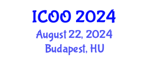 International Conference on Ophthalmology and Optometry (ICOO) August 22, 2024 - Budapest, Hungary