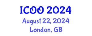 International Conference on Ophthalmology and Optometry (ICOO) August 22, 2024 - London, United Kingdom