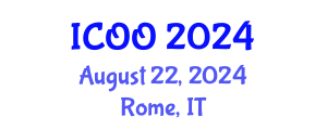 International Conference on Ophthalmology and Optometry (ICOO) August 22, 2024 - Rome, Italy