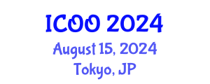 International Conference on Ophthalmology and Optometry (ICOO) August 15, 2024 - Tokyo, Japan