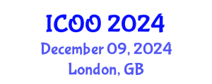 International Conference on Ophthalmology and Optometry (ICOO) December 09, 2024 - London, United Kingdom