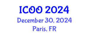 International Conference on Ophthalmology and Optometry (ICOO) December 30, 2024 - Paris, France
