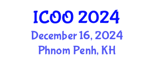 International Conference on Ophthalmology and Optometry (ICOO) December 16, 2024 - Phnom Penh, Cambodia