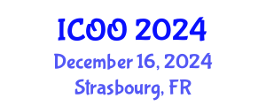 International Conference on Ophthalmology and Optometry (ICOO) December 16, 2024 - Strasbourg, France