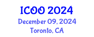 International Conference on Ophthalmology and Optometry (ICOO) December 09, 2024 - Toronto, Canada