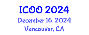 International Conference on Ophthalmology and Optometry (ICOO) December 16, 2024 - Vancouver, Canada