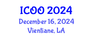 International Conference on Ophthalmology and Optometry (ICOO) December 16, 2024 - Vientiane, Laos