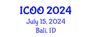 International Conference on Ophthalmology and Optometry (ICOO) July 15, 2024 - Bali, Indonesia
