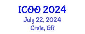 International Conference on Ophthalmology and Optometry (ICOO) July 22, 2024 - Crete, Greece