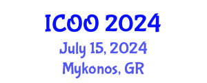 International Conference on Ophthalmology and Optometry (ICOO) July 15, 2024 - Mykonos, Greece