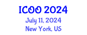 International Conference on Ophthalmology and Optometry (ICOO) July 11, 2024 - New York, United States
