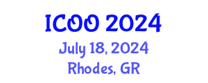 International Conference on Ophthalmology and Optometry (ICOO) July 18, 2024 - Rhodes, Greece