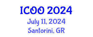 International Conference on Ophthalmology and Optometry (ICOO) July 11, 2024 - Santorini, Greece