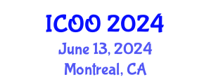 International Conference on Ophthalmology and Optometry (ICOO) June 13, 2024 - Montreal, Canada
