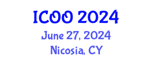 International Conference on Ophthalmology and Optometry (ICOO) June 27, 2024 - Nicosia, Cyprus