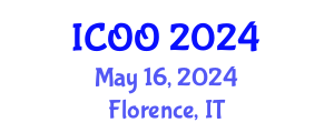 International Conference on Ophthalmology and Optometry (ICOO) May 16, 2024 - Florence, Italy