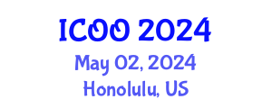 International Conference on Ophthalmology and Optometry (ICOO) May 02, 2024 - Honolulu, United States