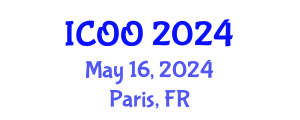 International Conference on Ophthalmology and Optometry (ICOO) May 16, 2024 - Paris, France