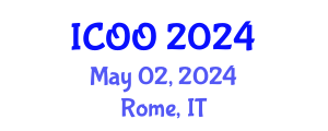 International Conference on Ophthalmology and Optometry (ICOO) May 02, 2024 - Rome, Italy