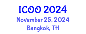 International Conference on Ophthalmology and Optometry (ICOO) November 25, 2024 - Bangkok, Thailand