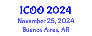 International Conference on Ophthalmology and Optometry (ICOO) November 25, 2024 - Buenos Aires, Argentina