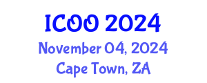 International Conference on Ophthalmology and Optometry (ICOO) November 04, 2024 - Cape Town, South Africa
