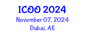 International Conference on Ophthalmology and Optometry (ICOO) November 07, 2024 - Dubai, United Arab Emirates