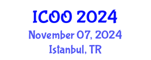 International Conference on Ophthalmology and Optometry (ICOO) November 07, 2024 - Istanbul, Turkey