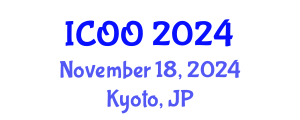 International Conference on Ophthalmology and Optometry (ICOO) November 18, 2024 - Kyoto, Japan