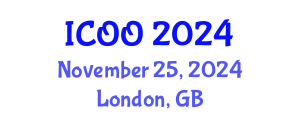 International Conference on Ophthalmology and Optometry (ICOO) November 25, 2024 - London, United Kingdom
